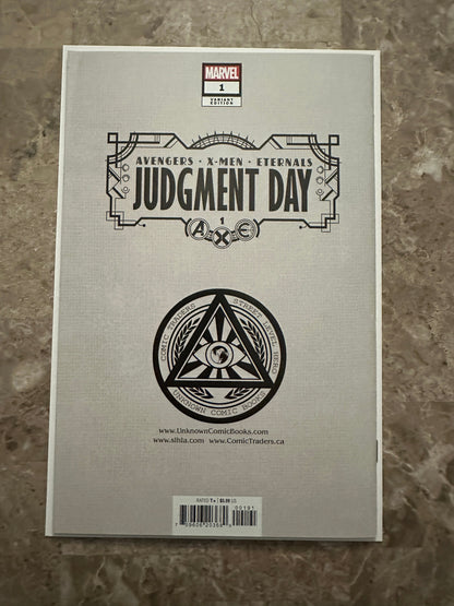 Avengers X-Men Eternals Judgment Day #1 VF 8.0 (Marvel 2022) - Nakayama Virgin
