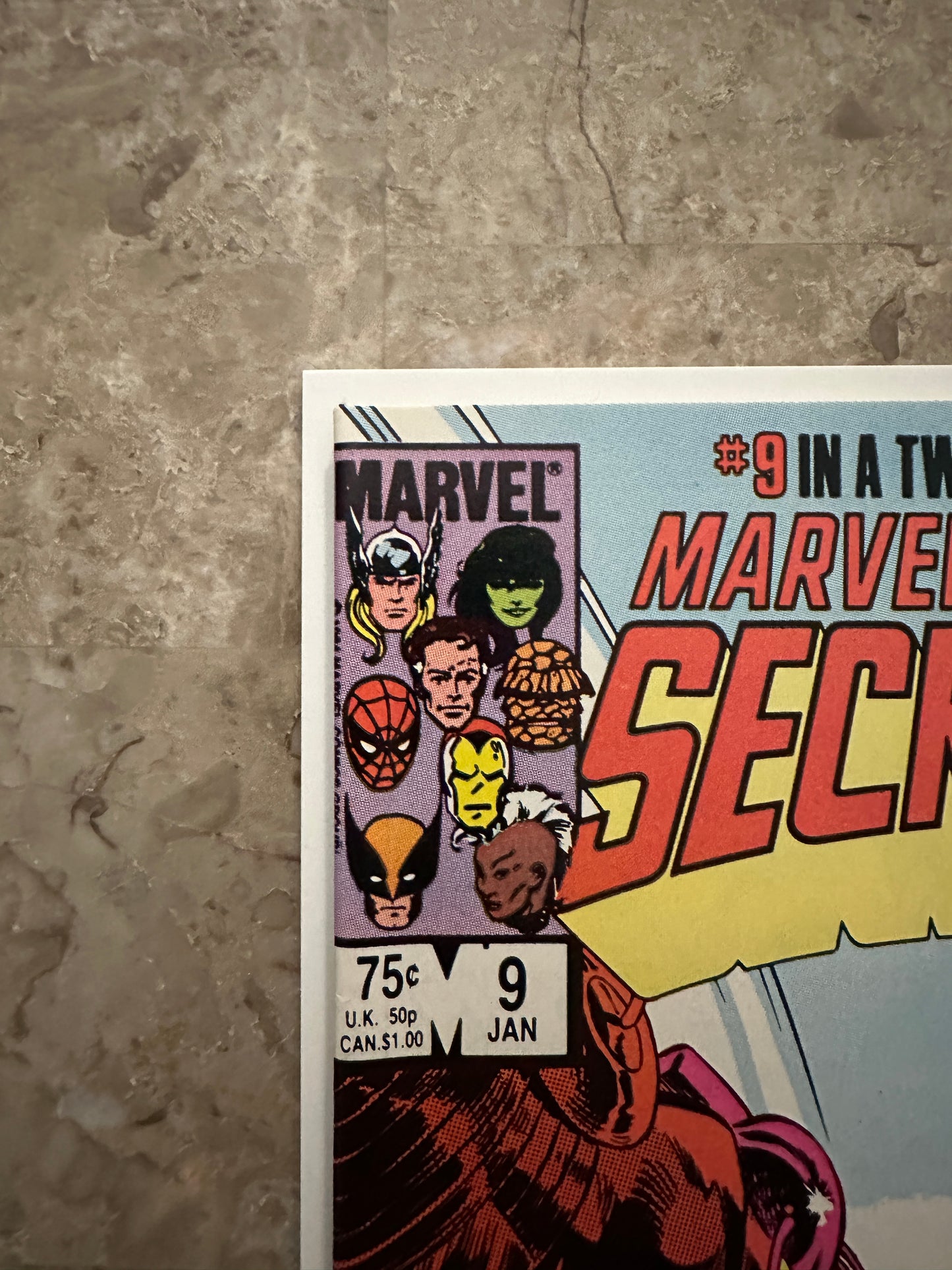 Marvel Super Heroes: Secret Wars #9 NM- 9.2 (Marvel Comics 1984)