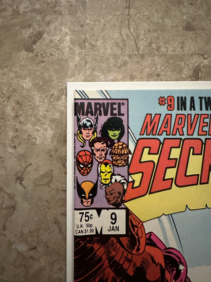 Marvel Super Heroes: Secret Wars #9 NM- 9.2 (Marvel Comics 1984)
