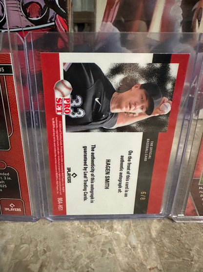 Hagen Smith 2026 Leaf 3-Card Premium Prospect Chase Lot