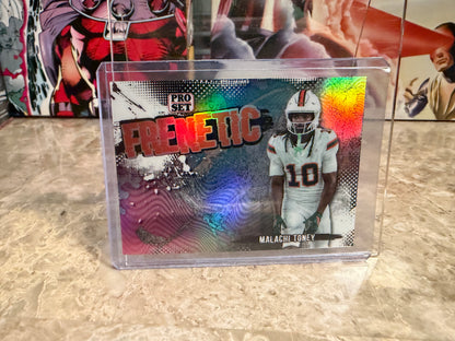 Malachi Toney 2026 Leaf Pro Set Metal Football Frenetic /5 #FB-36