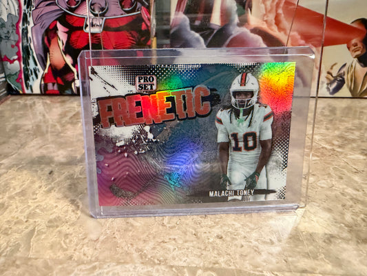 Malachi Toney 2026 Leaf Pro Set Metal Football Frenetic /5 #FB-36