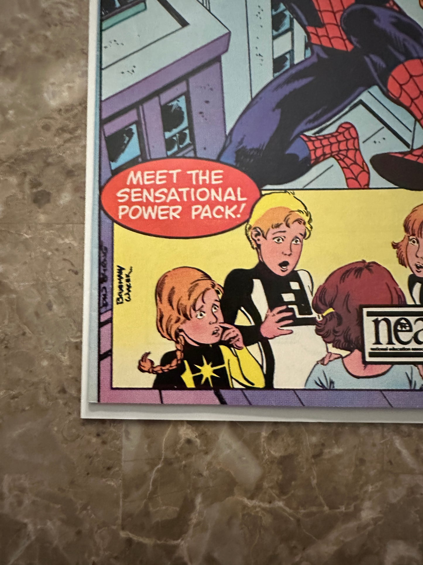 Spider-Man and Power Pack VF 8.0 1st Print (Marvel 1984) - Pressable NM?