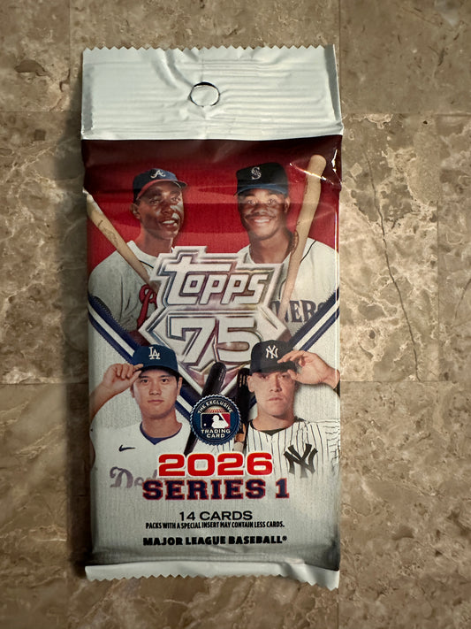 2026 Topps S1 Baseball Pack (1 Pack - 14 cards)