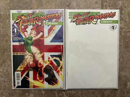 Street Fighter Master Cammy #1 Cover A + Blank NM (2023 Udon)