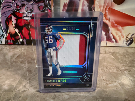 Lawrence Taylor 2025 Panini Silhouette Football Silhouettes Multicolor Patch /25