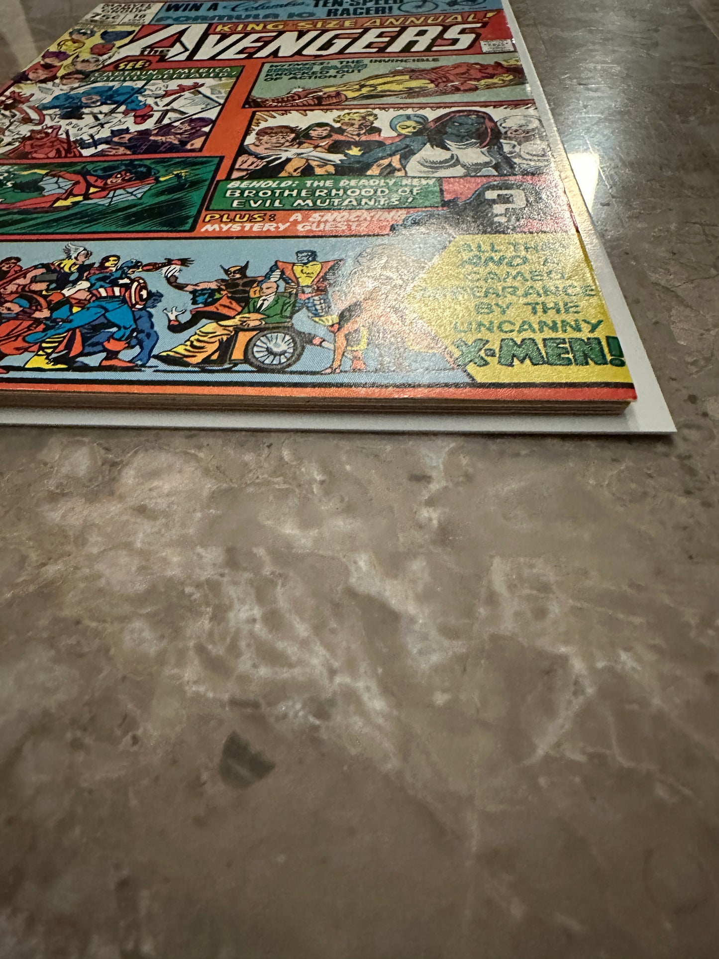 Avengers Annual #10 Newsstand VF- 7.5 (Marvel Comics 1981) - Unpressed