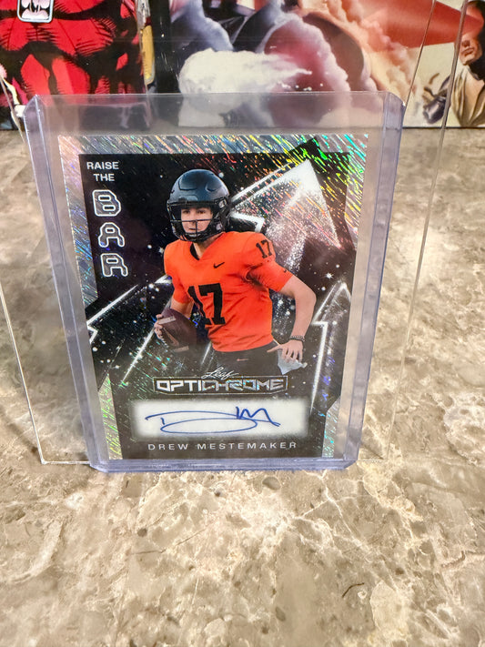 2026 Leaf Optichrome Raise the Bar Silver Shimmer Drew Mestemaker Auto 10/10