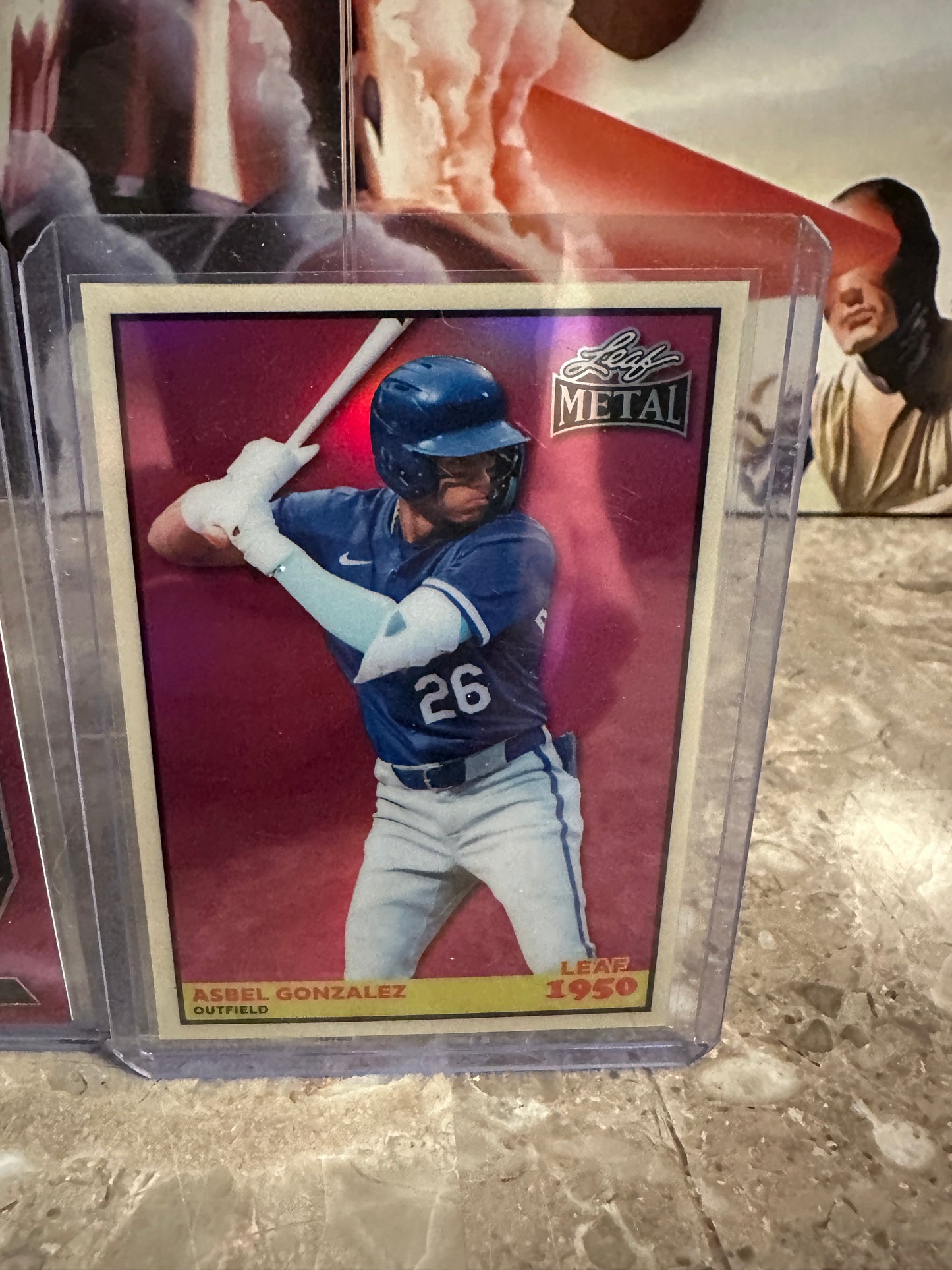 2026 Leaf Metal 4-Card PROSPECT LOT - Eric Becker AUTO /6 + Numbered Parallels