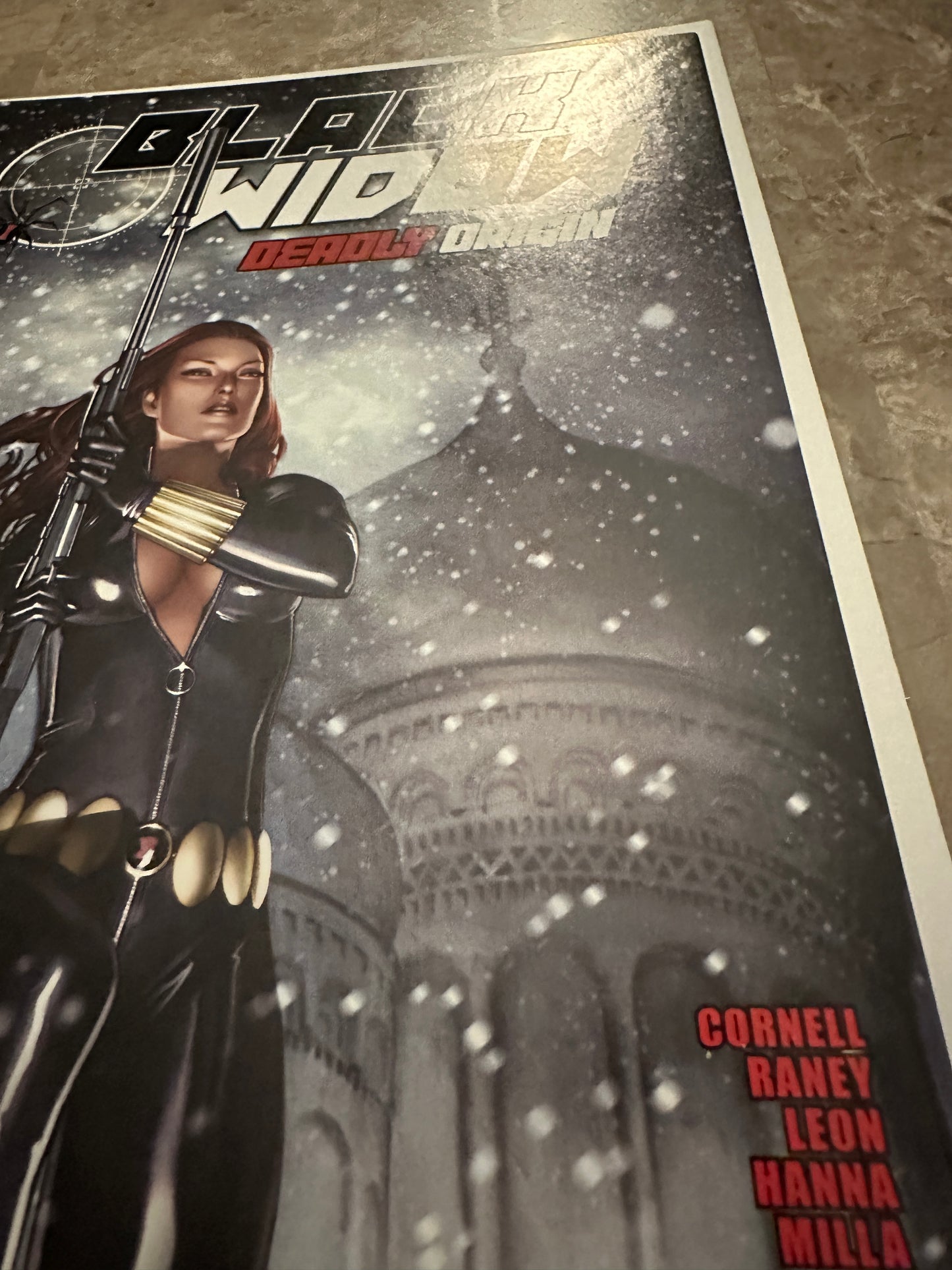 Black Widow: Deadly Origin Full Set (Marvel 2010)