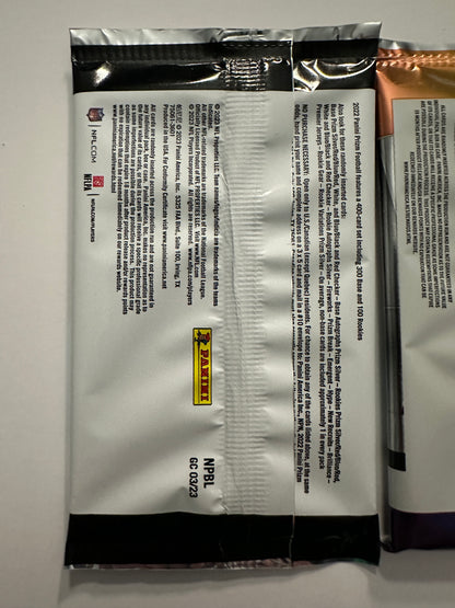 2022 Panini Prizm + 2022 Panini Mosaic Pack (2 Packs Total)