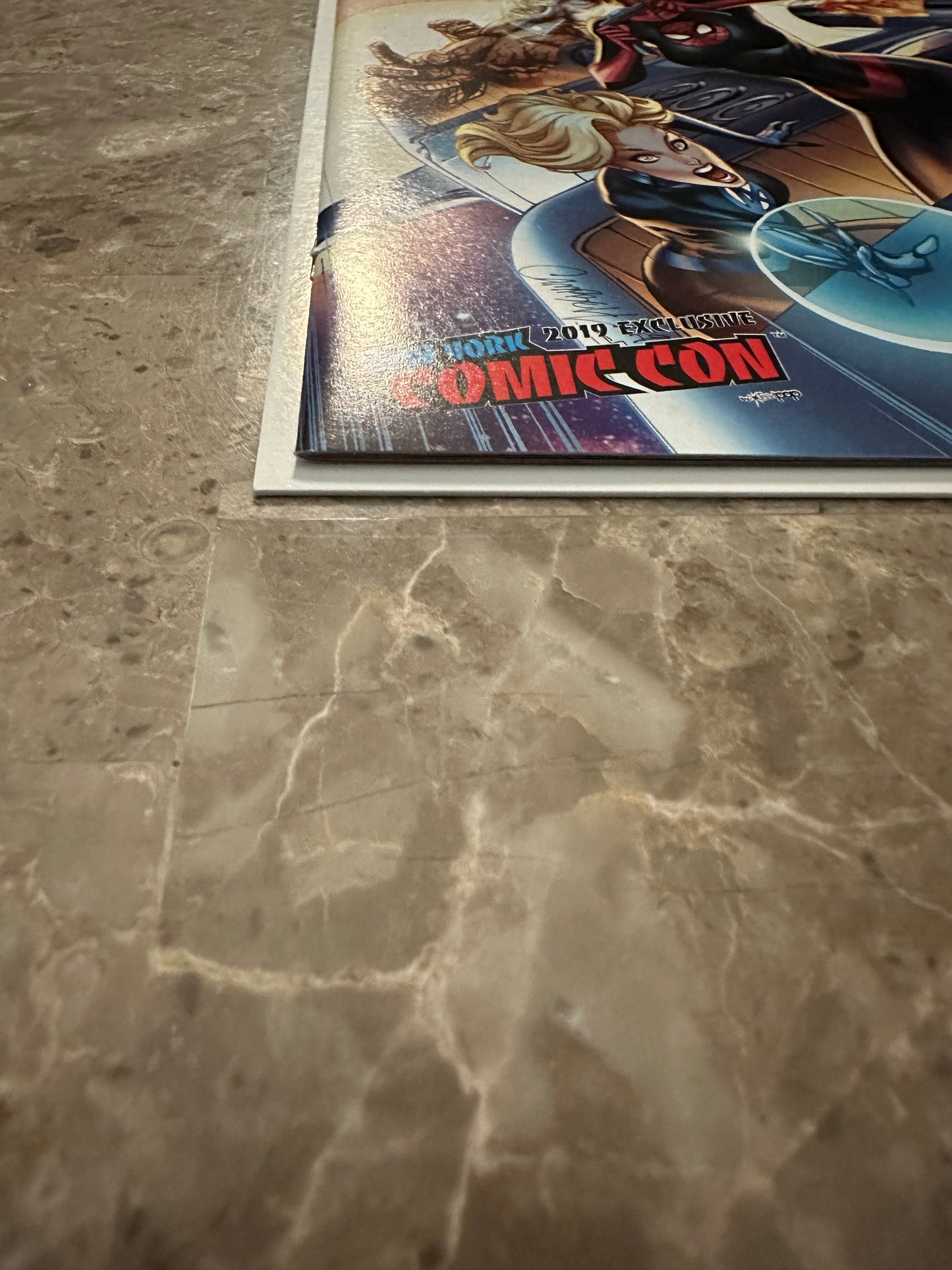 Fantastic Four #15 NYCC Exclusive NM+ 9.6-9.8 (Marvel 2019) - J. Scott Campbell