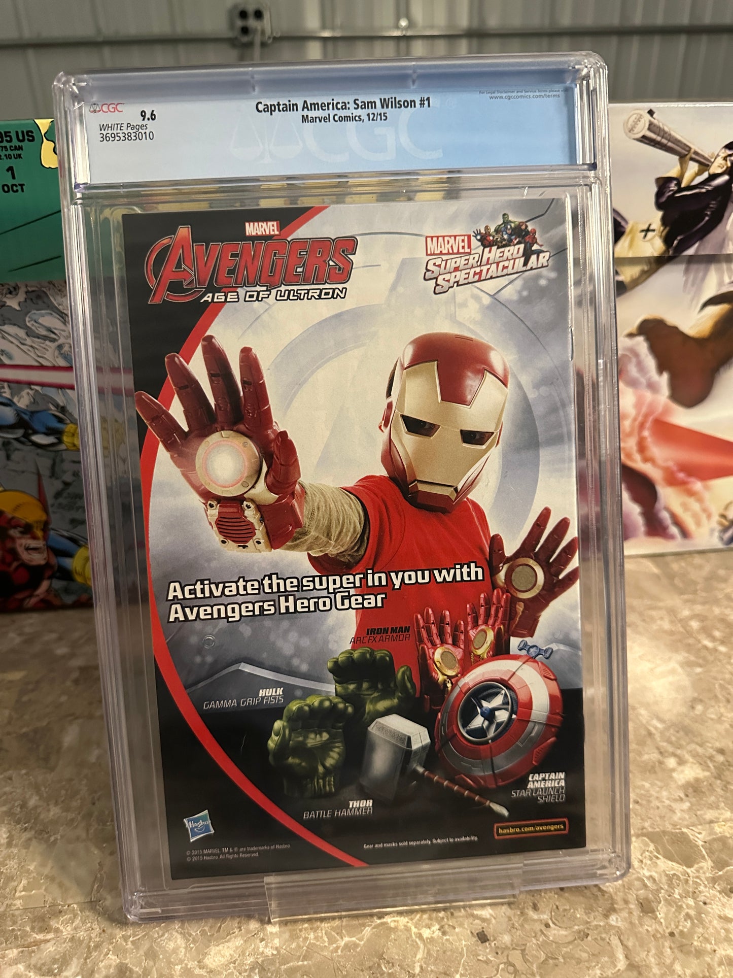 Captain America: Sam Wilson #1 CGC 9.6 WP (2015 Marvel)