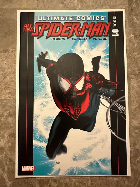 Ultimate Comics Spider-Man #1 VF+ 8.5 (2011 Marvel) - 2rd Miles Morales