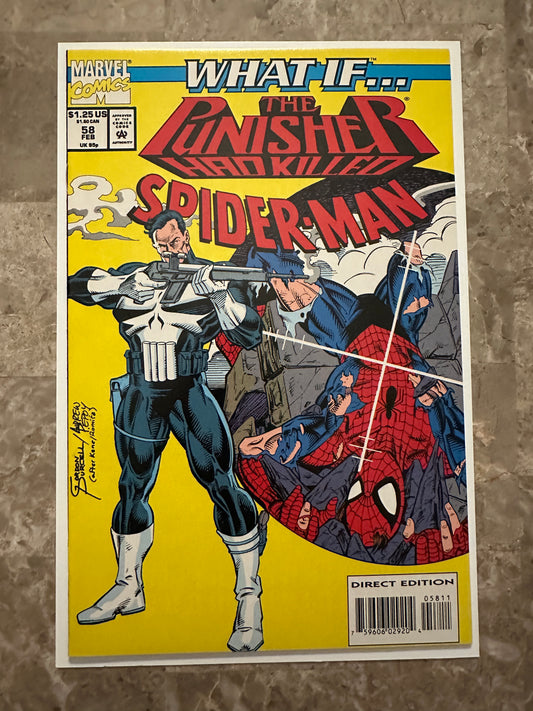 What If... #58 NM- 9.2 (1994 Marvel) - Punisher