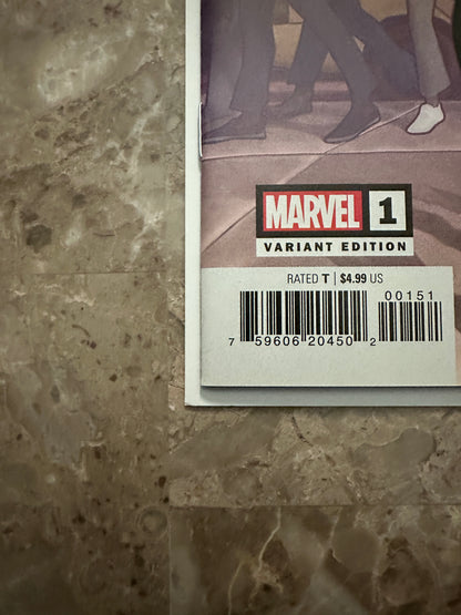 Mary Jane and Black Cat #1 Cover D 1:25 NM 9.4-9.8 (2023 Marvel)
