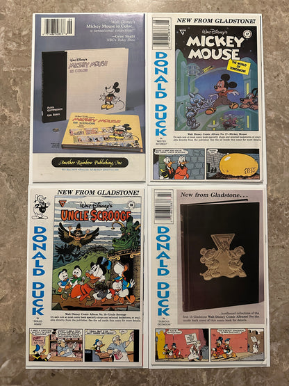 Uncle Scrooge Adventures #1-21 Higher Grade (Gladstone 1987)