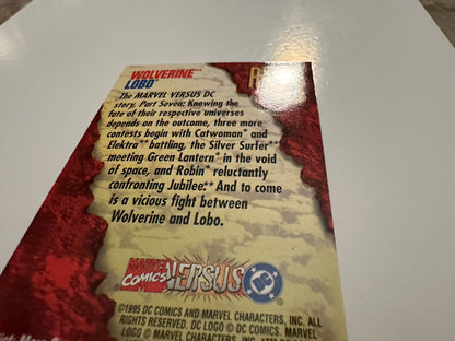 Wolverine/Lobo #55 (1995 Fleer DC vs. Marvel) - High grade