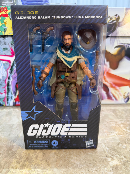 🪓 G.I. Joe Classified Series: Alejandro Balam "Sundown" Luna Mendoza (#200)