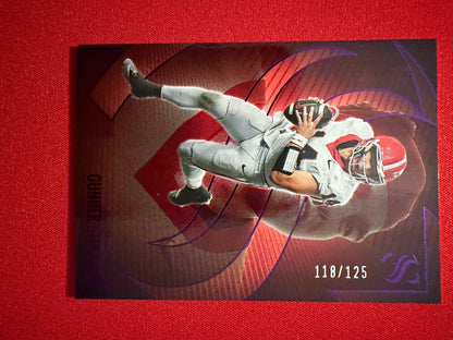 Gunner Stockton 2025 Panini Silhouette Football Base Purple /125 #17