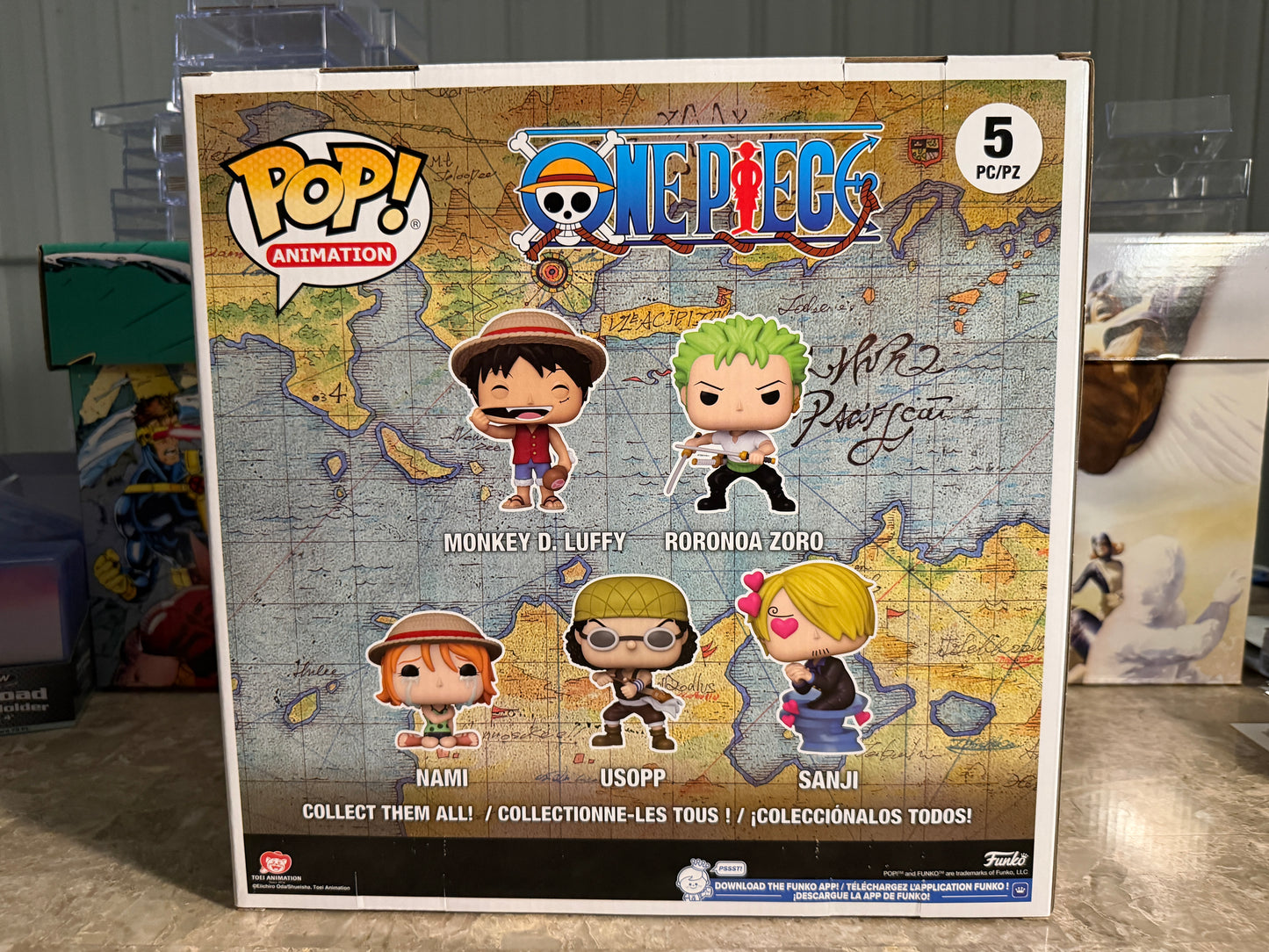 Funko Pop! Animation One Piece 5-Pack Vinyl Figures (Straw Hat Crew)