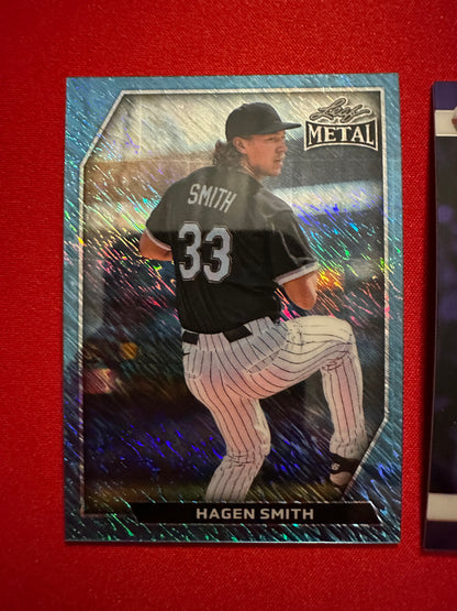 Hagen Smith 2026 Leaf 3-Card Premium Prospect Chase Lot