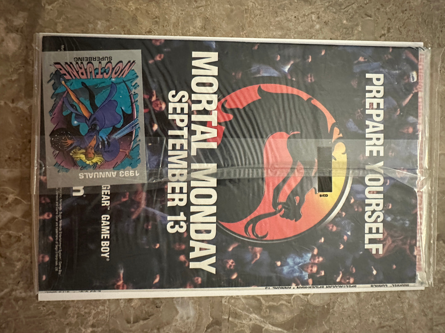 Spectacular Spider-Man #13 Polybagged w/ card (Marvel 1993) - Sealed
