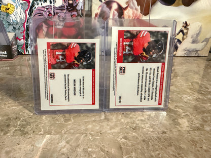 Micah Hudson 2026 Leaf Pro Set Football 1989 Auto Gold Super Prismatic 1/1 Lot