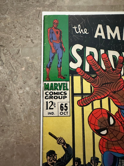 Amazing Spider-Man #65 VF- 7.5 (Marvel Comics 1968)