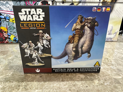 Star Wars: Legion – Captain Solo & Commander Skywalker on Tauntauns