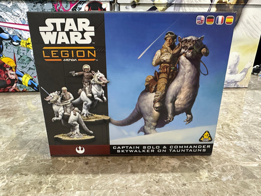 Star Wars: Legion – Captain Solo & Commander Skywalker on Tauntauns