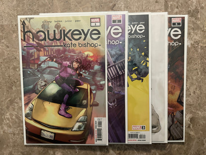 Hawkeye Kate Bishop #1-5 Full Set High Grade (Marvel 2022)