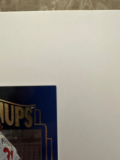 Cal Ripken Jr. #MM9/Greg Maddux #MM10 (1996 Upper Deck SP Marquee Matchups)