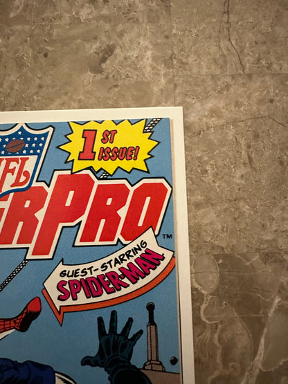 NFL SuperPro #1-2 NM (1991 Marvel)