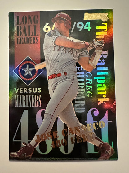 1995 Donruss Long Ball Leaders (8 card set) - Higher grade