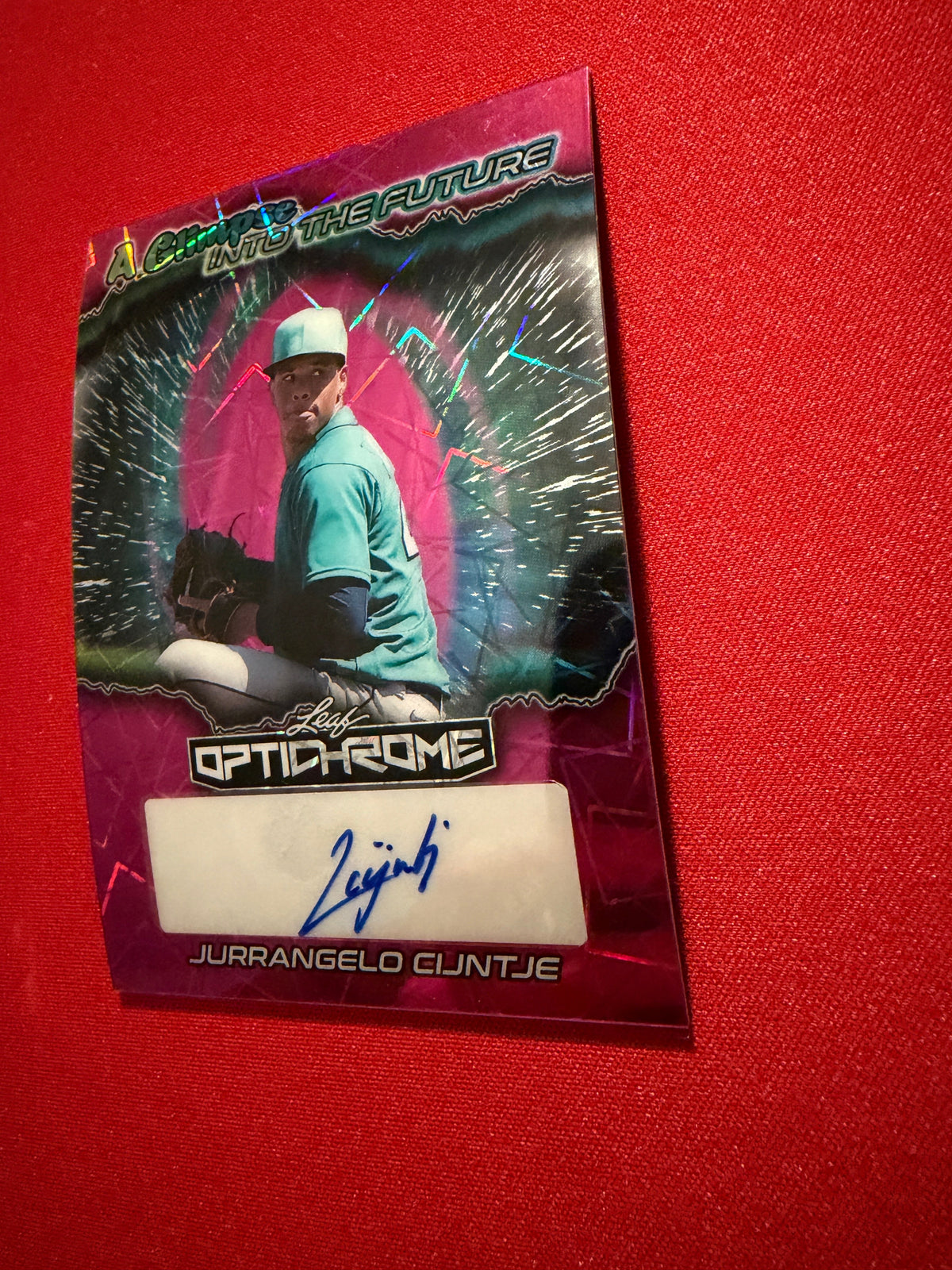 Jurrangelo Cijntje 2025 Leaf Optichrome Glimpse Into Future Auto Pink Lazer 1/8