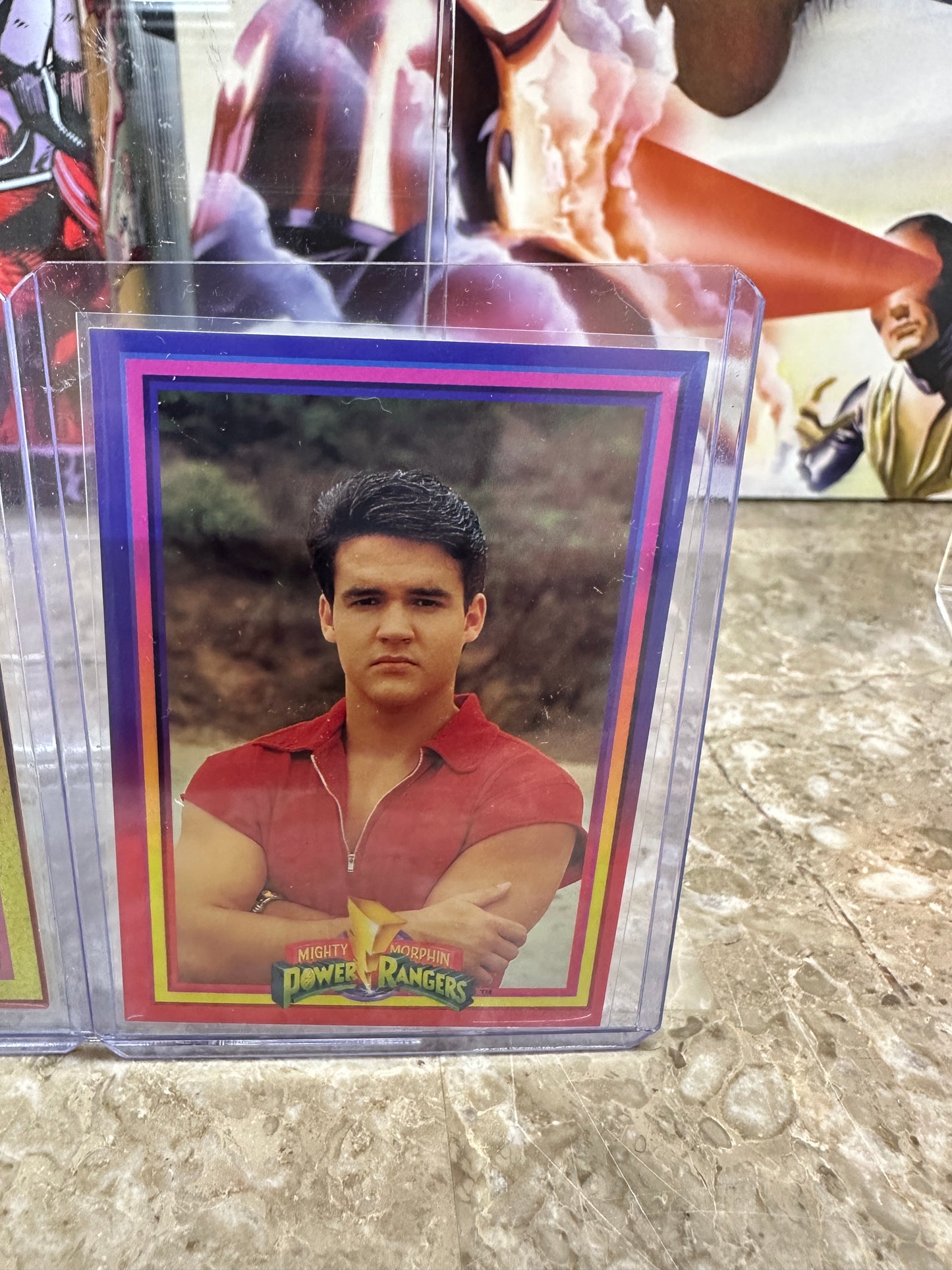 1994 Power Rangers Series 1 POWER FOIL 2-Card Lot - Jason #18 & Kimberly #31