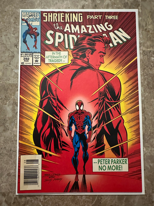 Amazing Spider-Man #392 Newsstand VF- 7.5 (1994 Marvel)