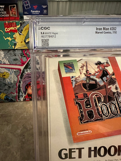 Iron Man #282 CGC 9.4 (Marvel 1992) - New Case