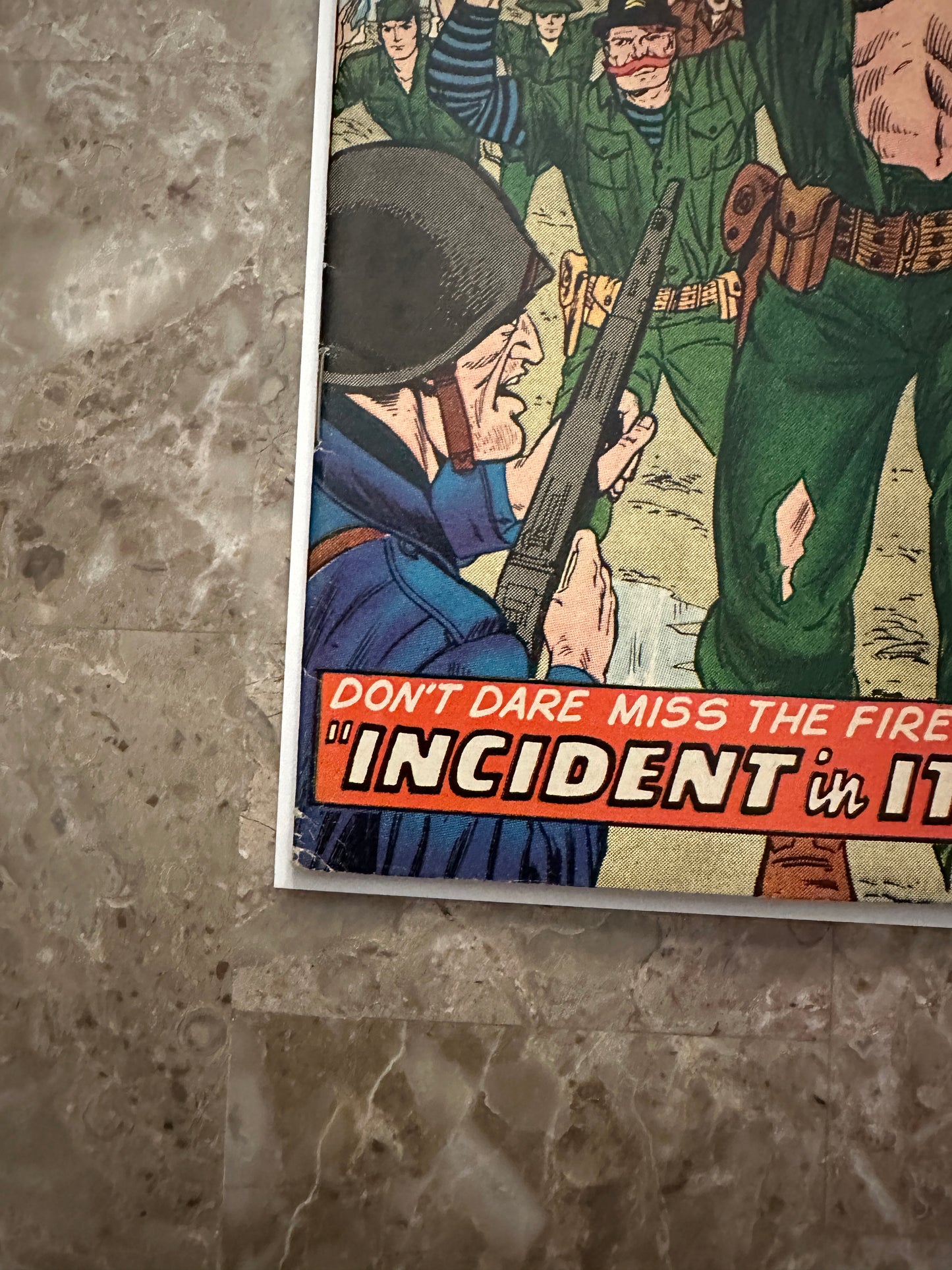 Sgt Fury #30 VF- 7.5 (Marvel Comics 1966) - Glossy copy