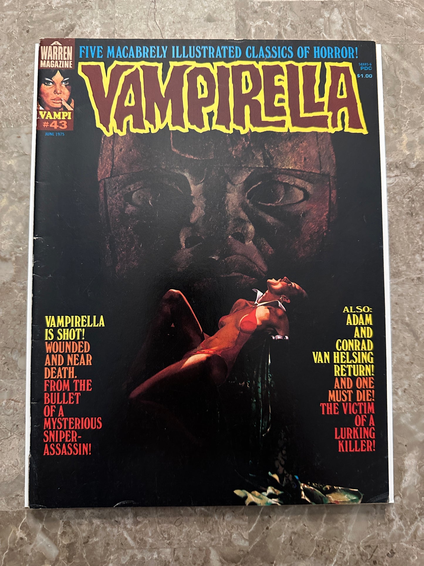 Vampirella #43 FN- 5.5 (1975 Warren Publishing)