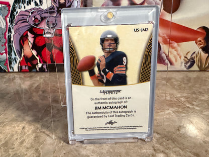 Jim McMahon 2026 Leaf Ultimate Sports Signatures Bronze /25
