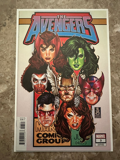 Avengers #1-4 Starter Set NM 9.4-9.8 (2023 Marvel Comics)