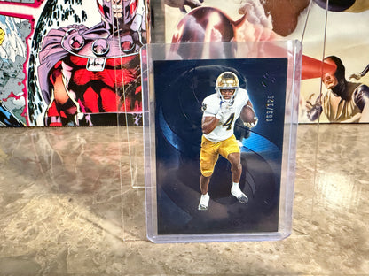 Jeremiyah Love 2025 Panini Silhouette Football Base Purple /125 #11