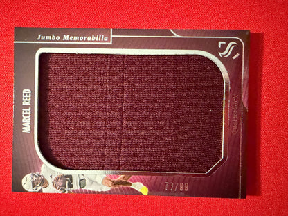 Marcel Reed 2025 Panini Silhouette Football Jumbo Memorabilia /99