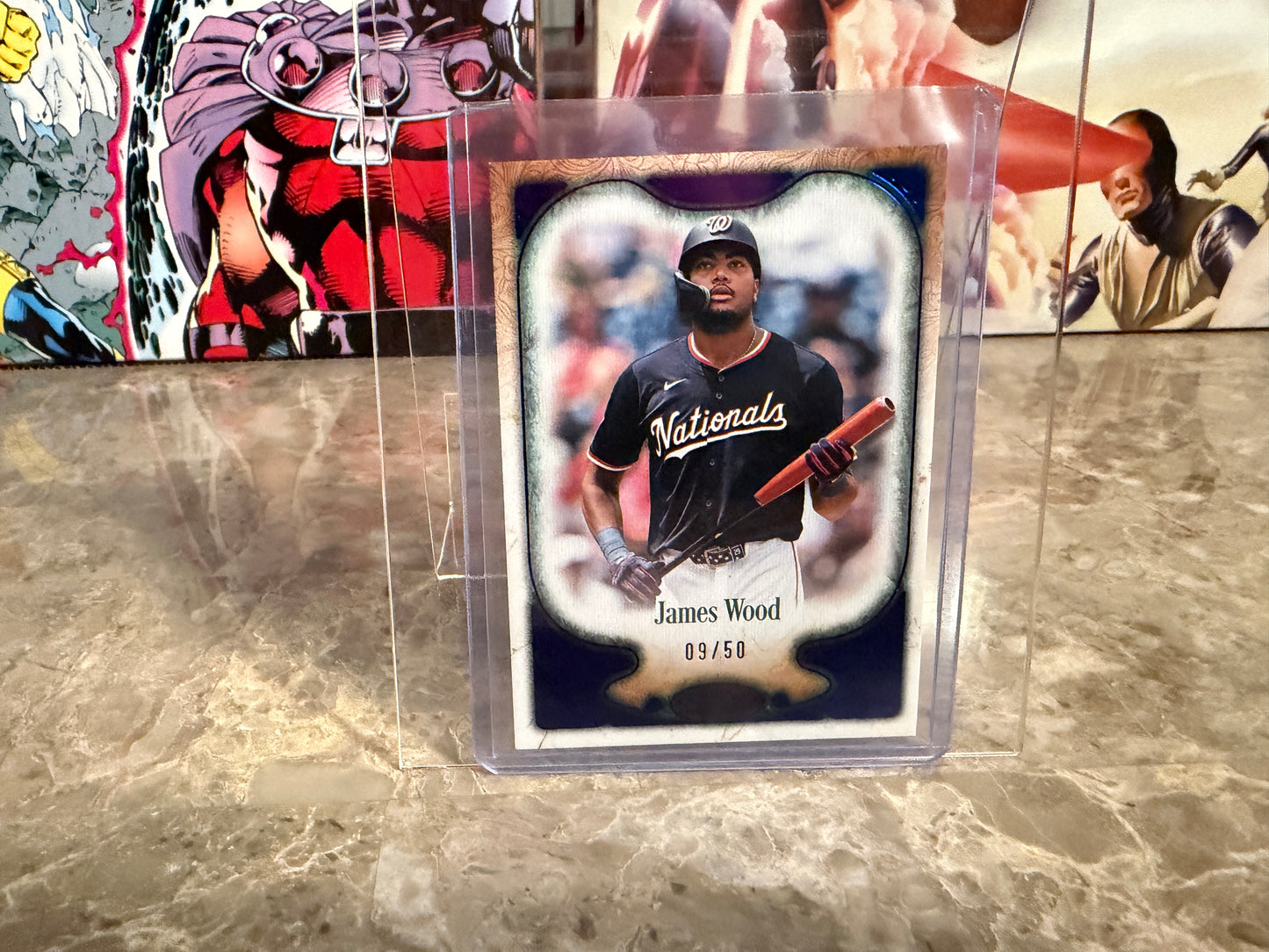 James Wood 2026 Topps Tier One Baseball Base Blue /50