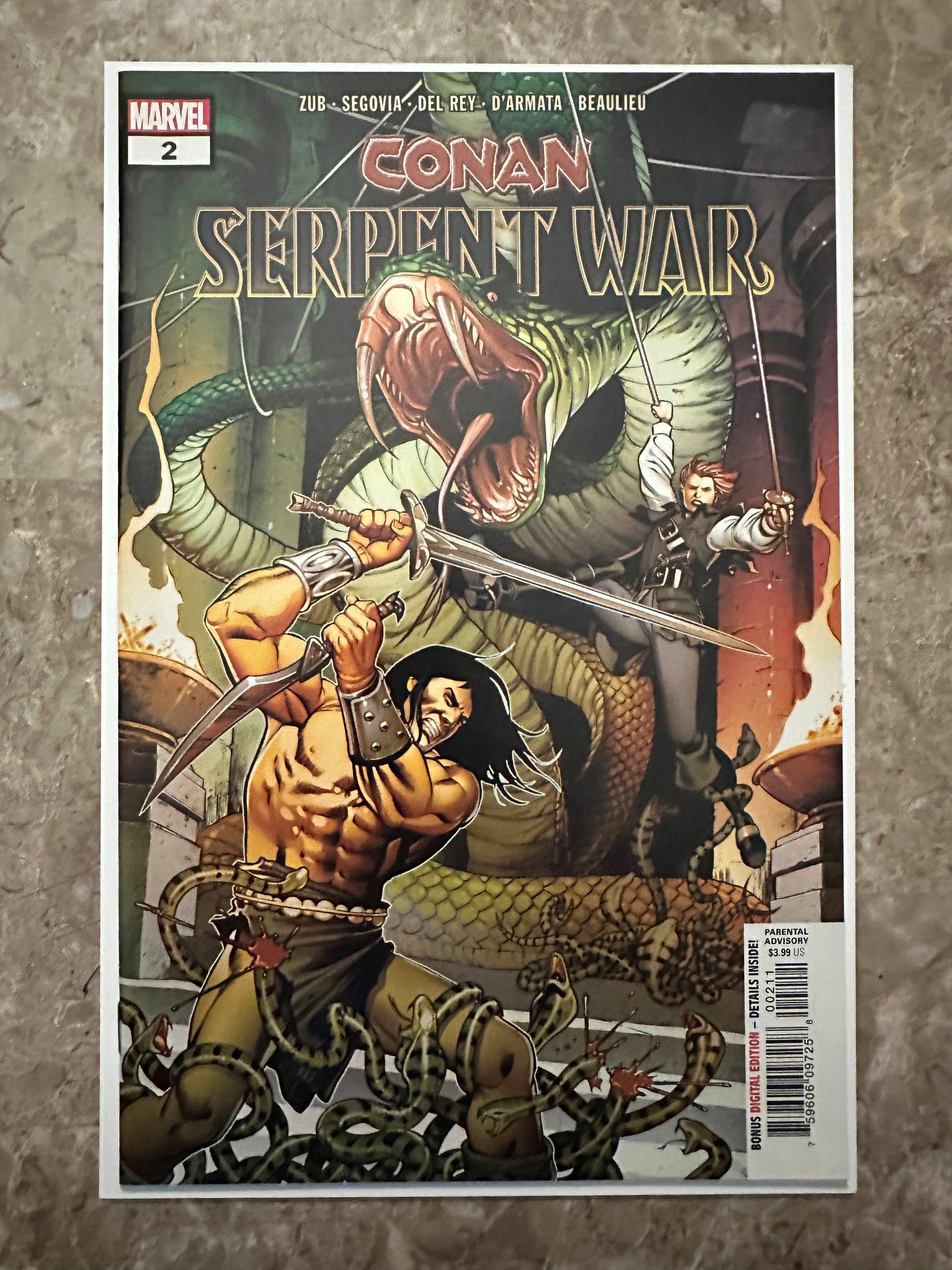 Conan Serpent War #1-4 High Grade Full Set (2019 Marvel)