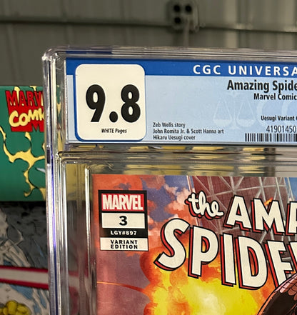 Amazing Spider-Man #3 CGC 9.8 Uesugi Variant (2022  Marvel)
