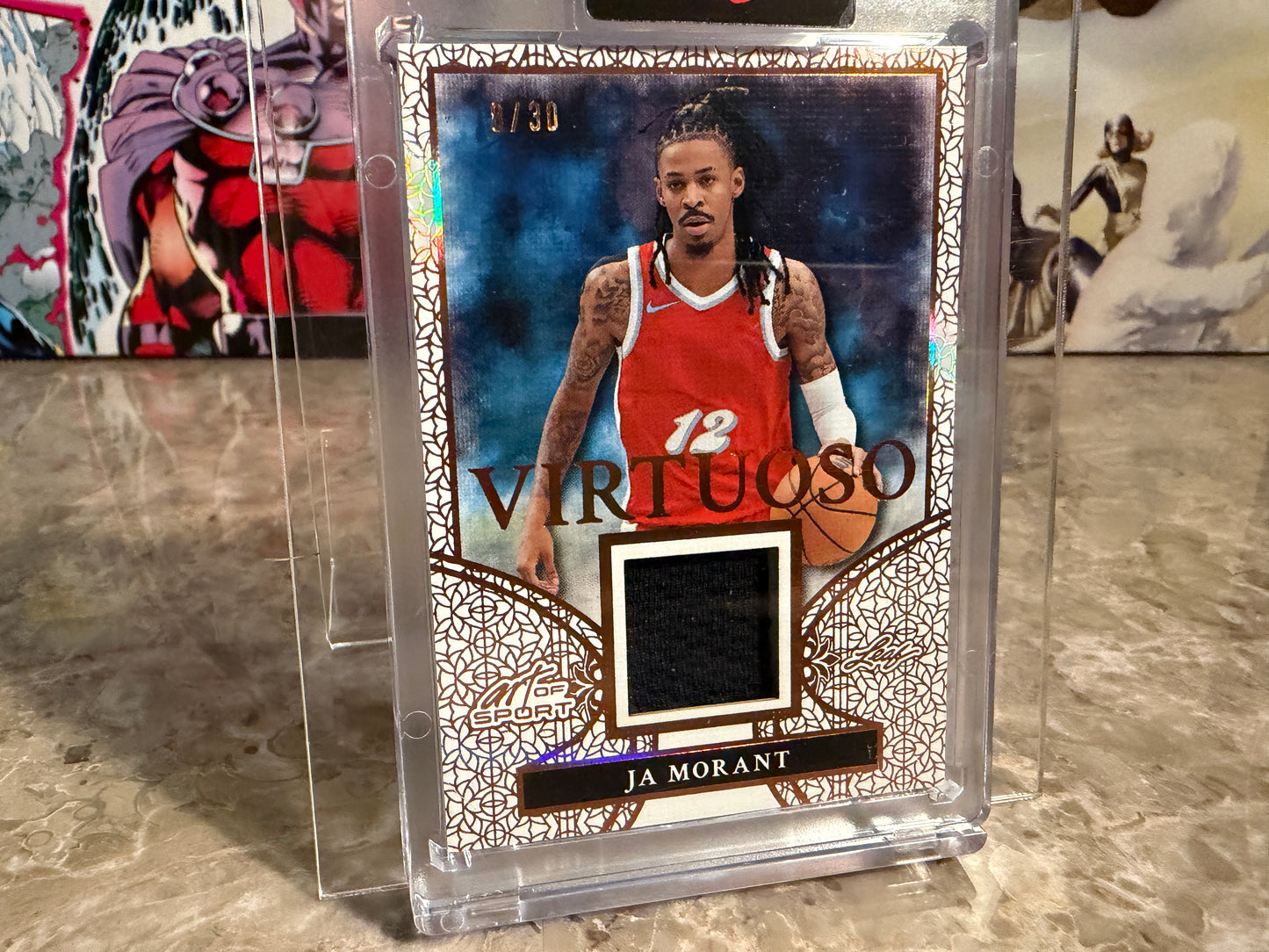 Ja Morant 2026 Leaf Art of Sport Virtuoso Patch Bronze /30
