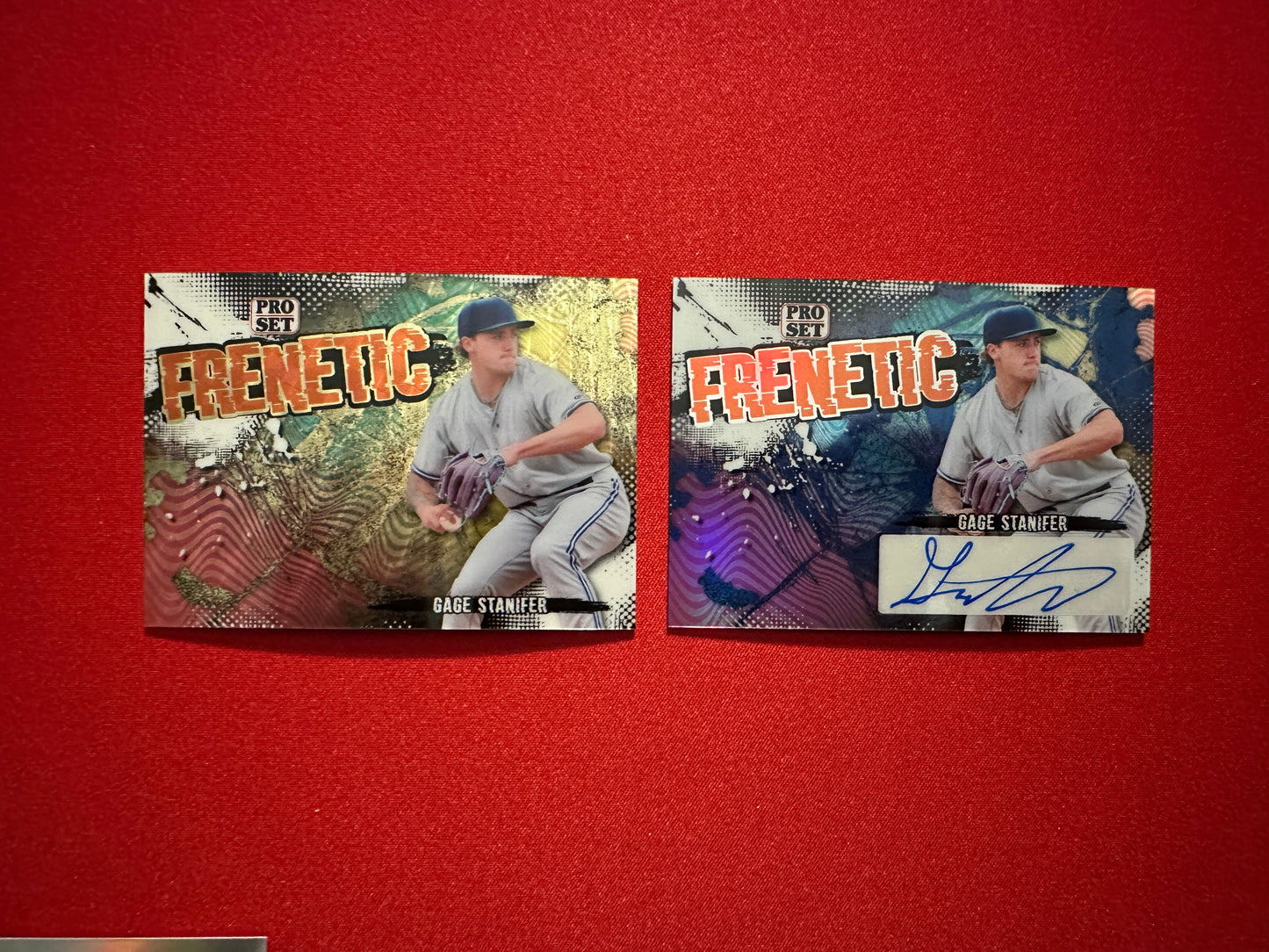 Gage Stanifer 2026 Leaf Pro Set Frenetic 1/1 Super Gold & Blue AUTO /10 LOT